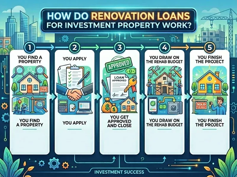 how do renovation loans for investment property work
